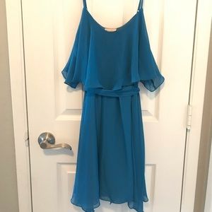 Blue dress
